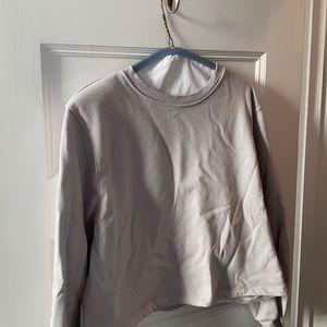 Cropped sweatshirt